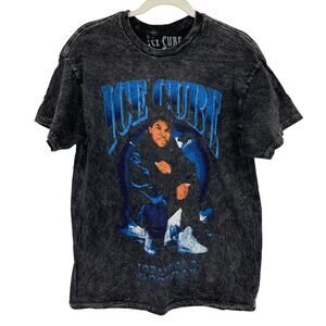 Officially Licensed Ice Cube Today Was A Good Day T-Shirt Black Acid‎ Wash Large